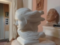 Vento -Felice Tagliaferri- scultura in marmo